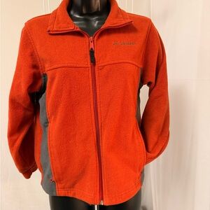 Columbia Orange Fleece Jacket